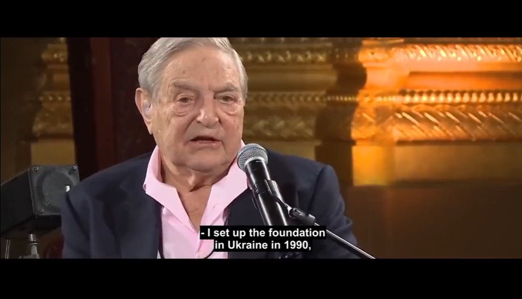 George Soros set up the Foundation in Ukraine